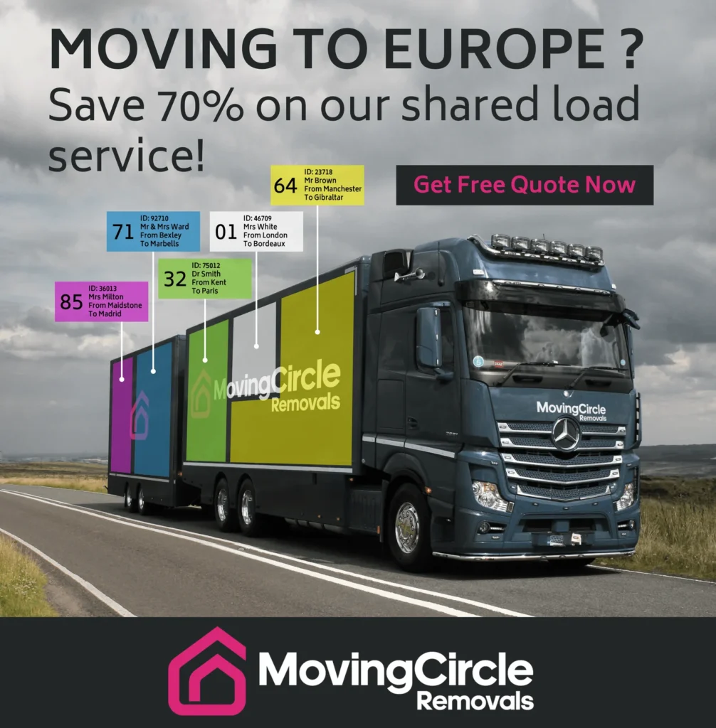 Moving Circle removals and storage